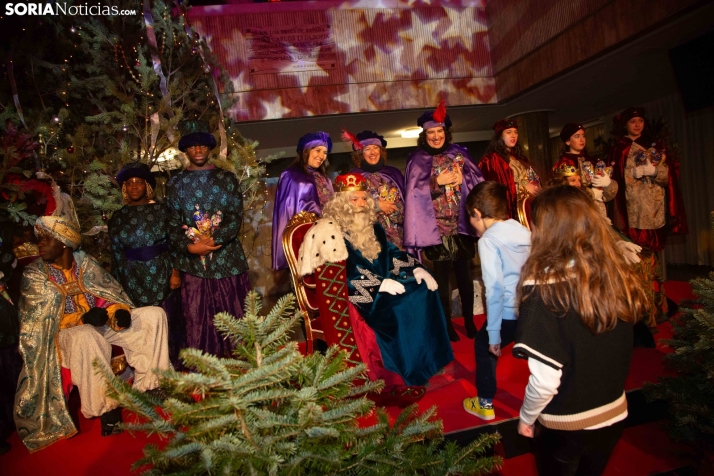 Recepción Reyes Magos Soria