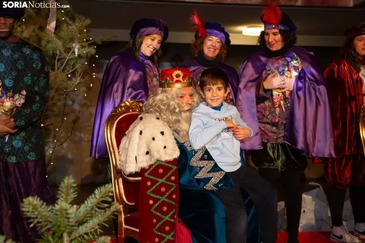 Recepción Reyes Magos Soria