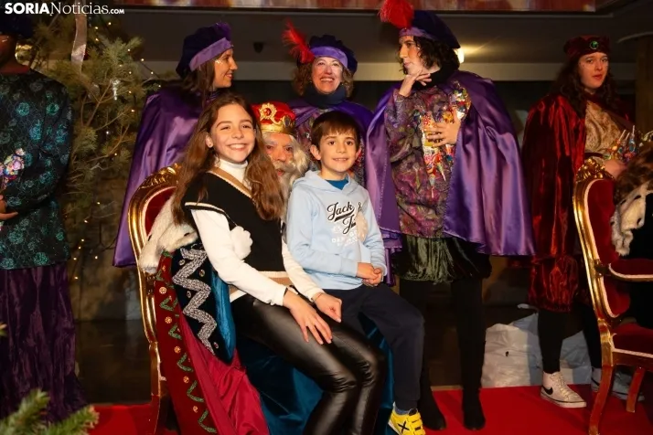 Recepción Reyes Magos Soria