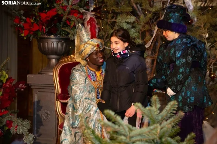 Recepción Reyes Magos Soria