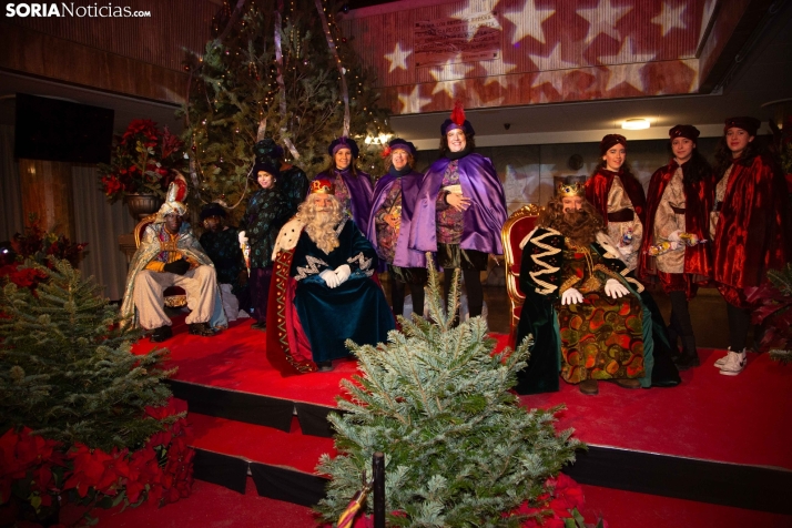 Recepción Reyes Magos Soria