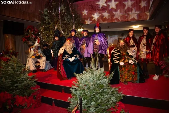 Recepción Reyes Magos Soria