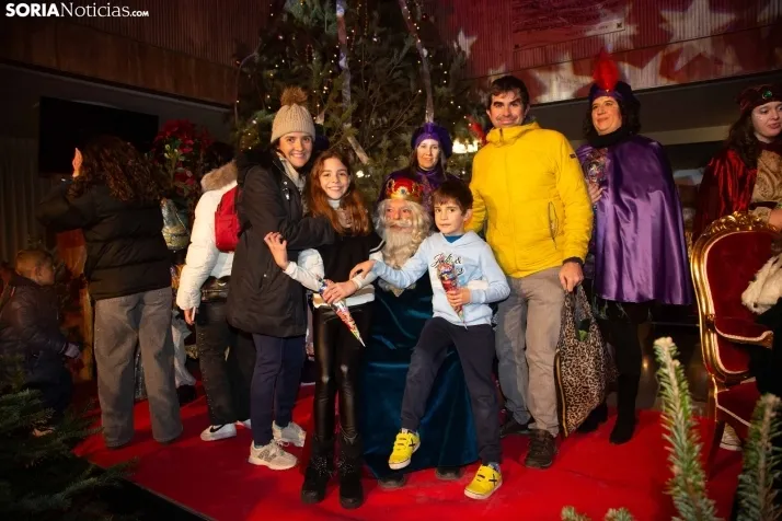 Recepción Reyes Magos Soria