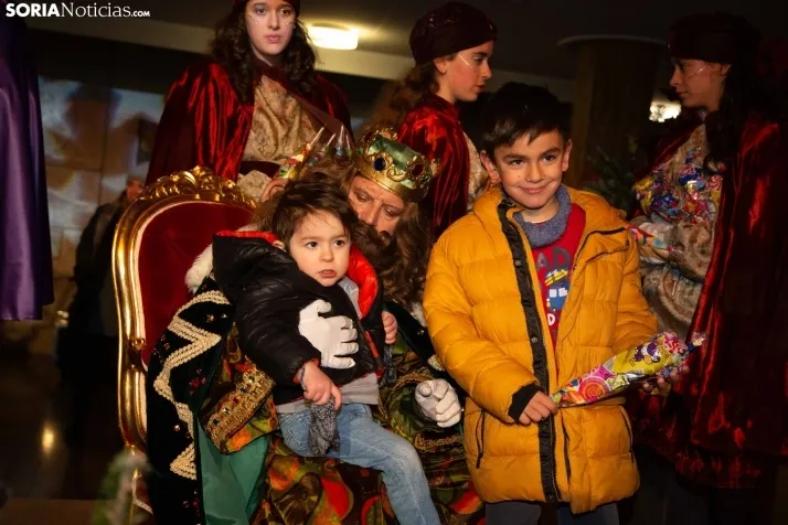Recepción Reyes Magos Soria