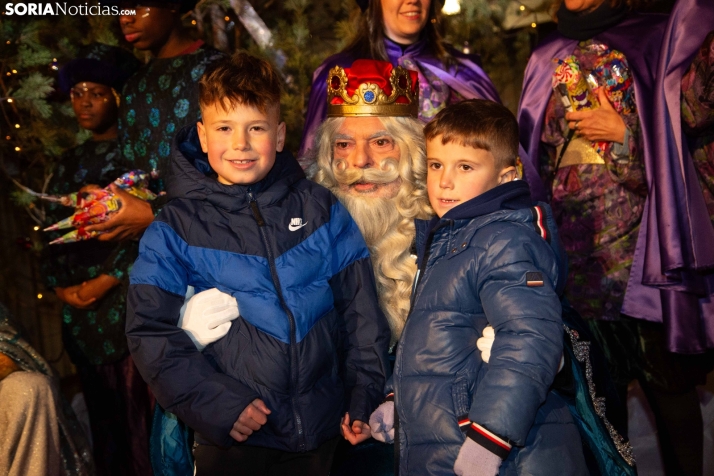 Recepción Reyes Magos Soria
