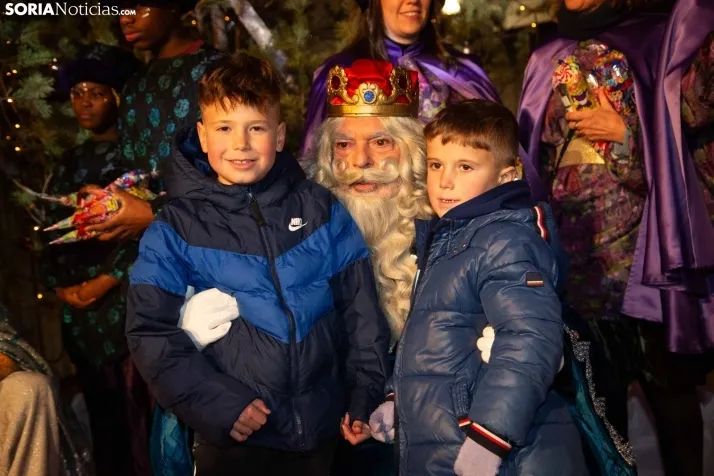 Recepción Reyes Magos Soria