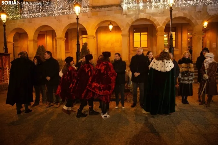 Recepción Reyes Magos Soria