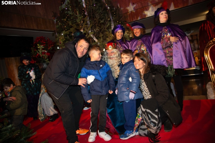 Recepción Reyes Magos Soria