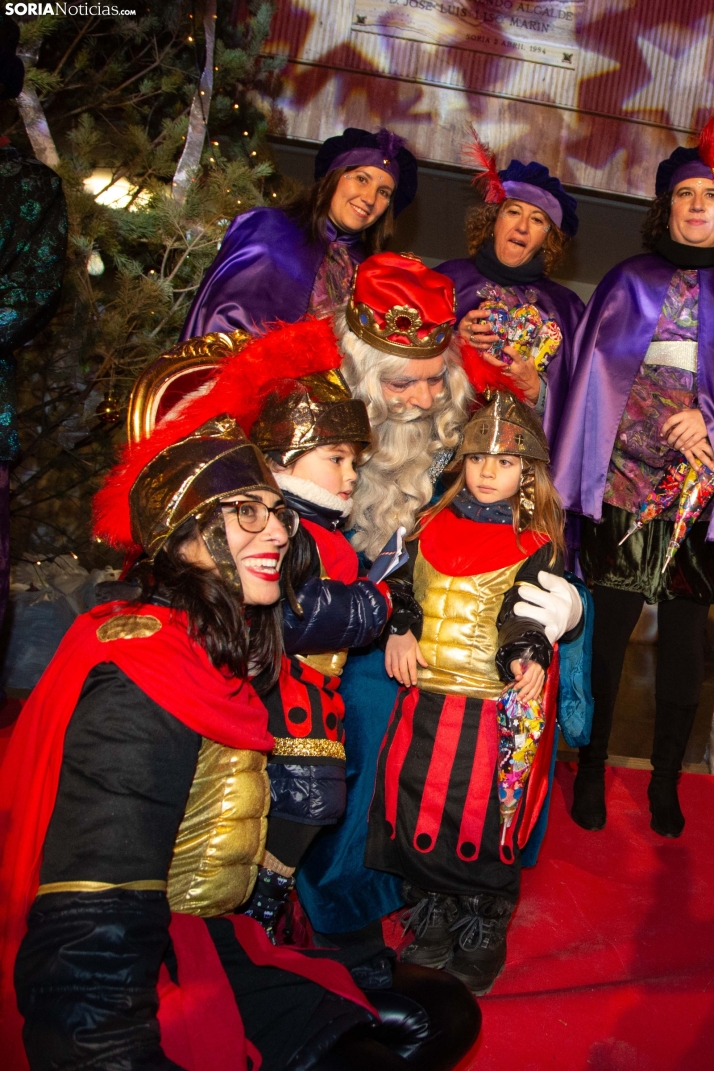 Recepción Reyes Magos Soria