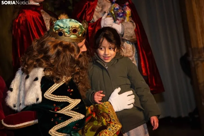 Recepción Reyes Magos Soria
