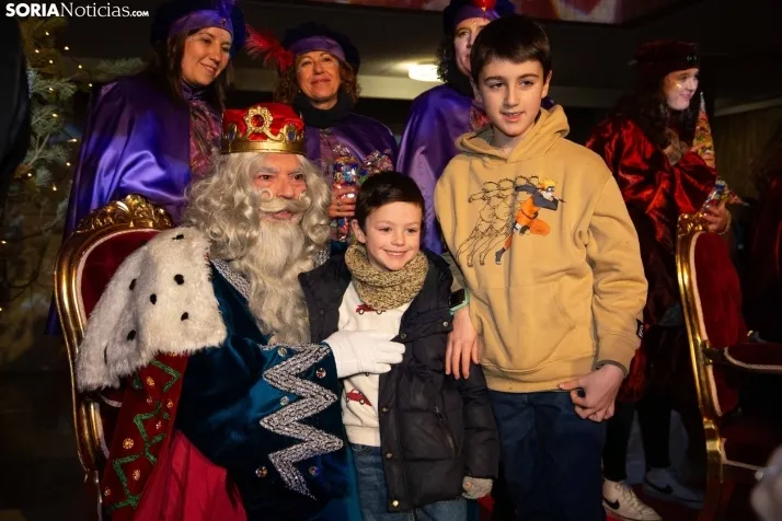 Recepción Reyes Magos Soria