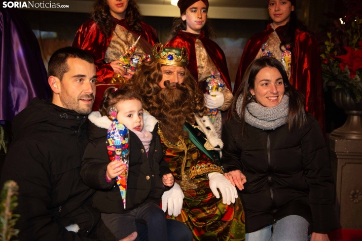 Recepción Reyes Magos Soria