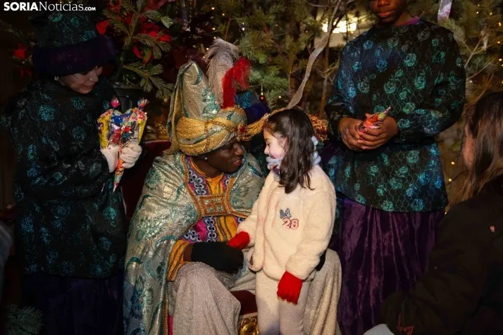 Recepción Reyes Magos Soria