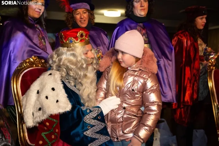 Recepción Reyes Magos Soria
