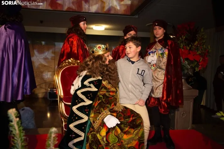 Recepción Reyes Magos Soria
