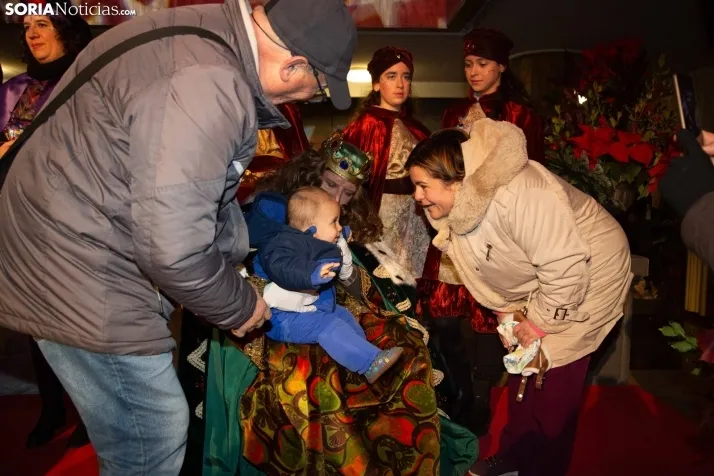 Recepción Reyes Magos Soria