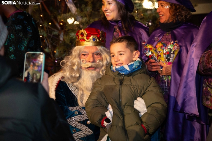 Recepción Reyes Magos Soria