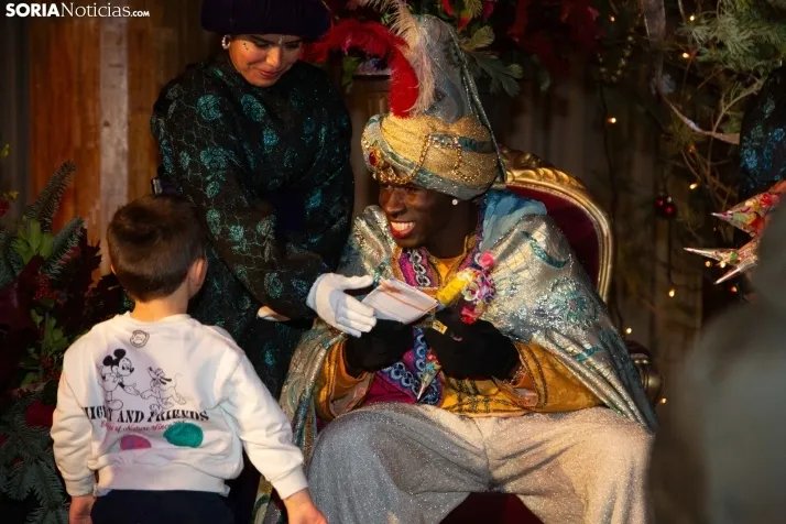 Recepción Reyes Magos Soria