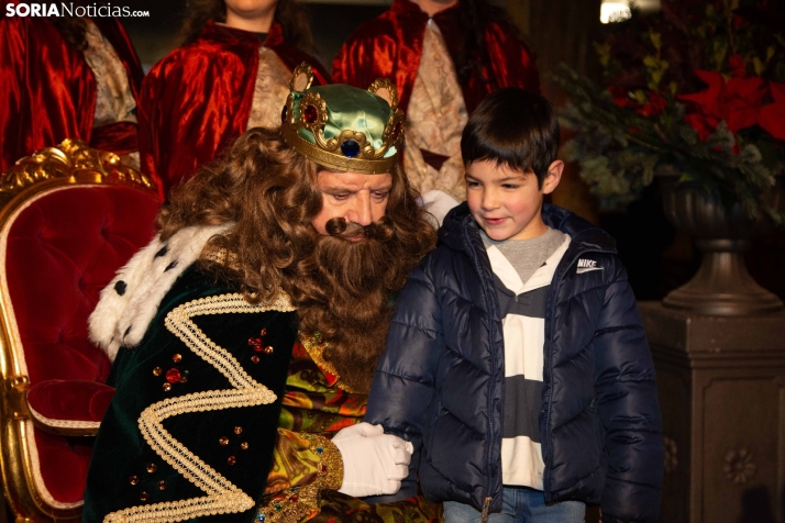 Recepción Reyes Magos Soria