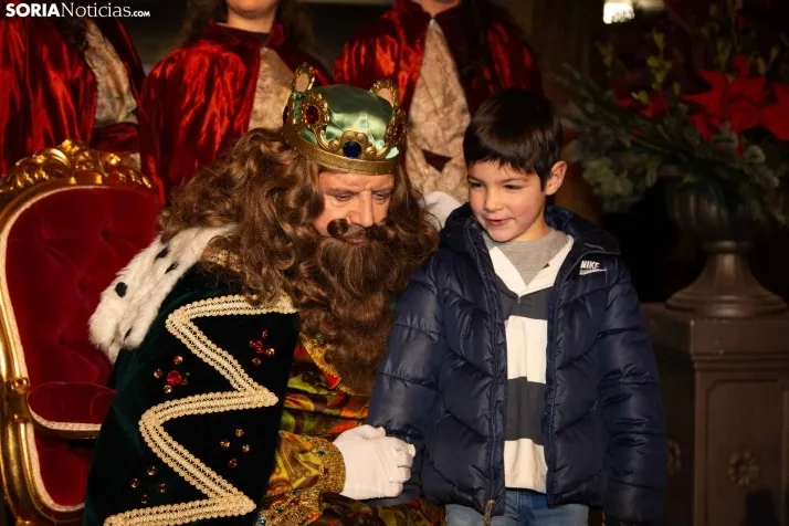 Recepción Reyes Magos Soria