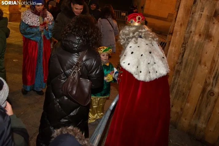 Recepción Reyes Magos Soria