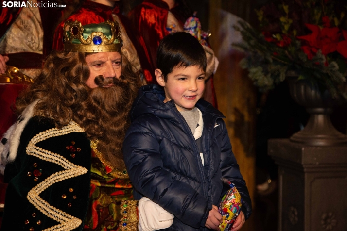 Recepción Reyes Magos Soria