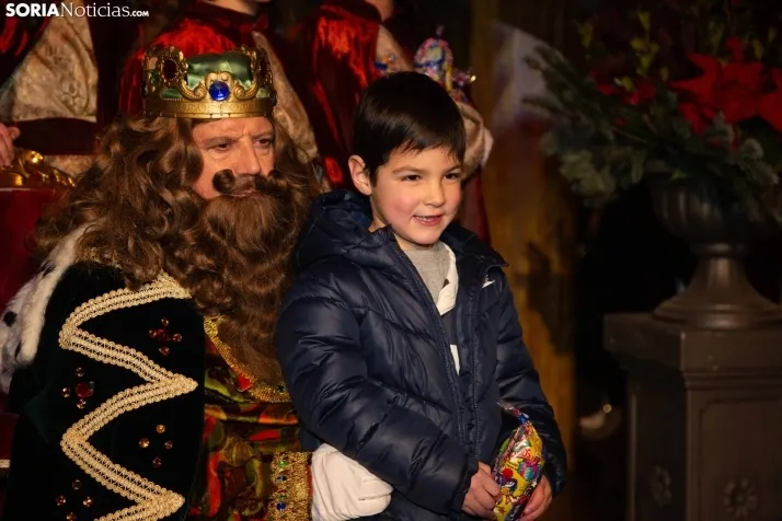 Recepción Reyes Magos Soria