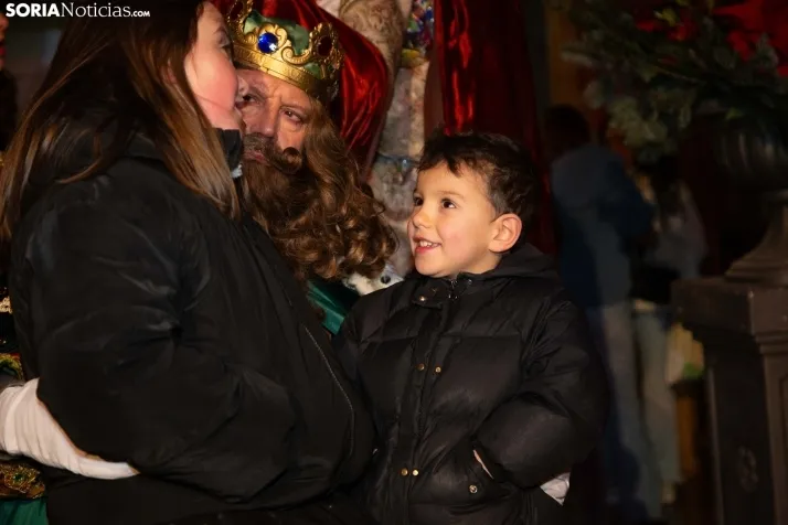 Recepción Reyes Magos Soria