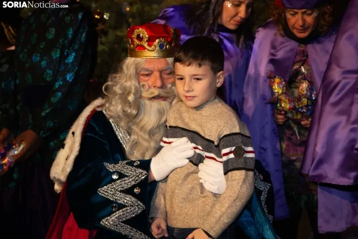 Recepción Reyes Magos Soria