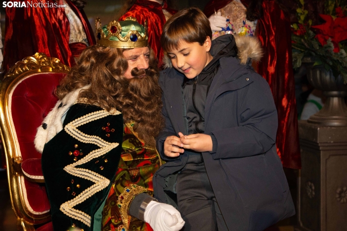 Recepción Reyes Magos Soria