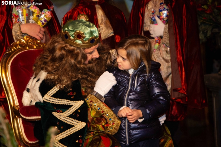 Recepción Reyes Magos Soria