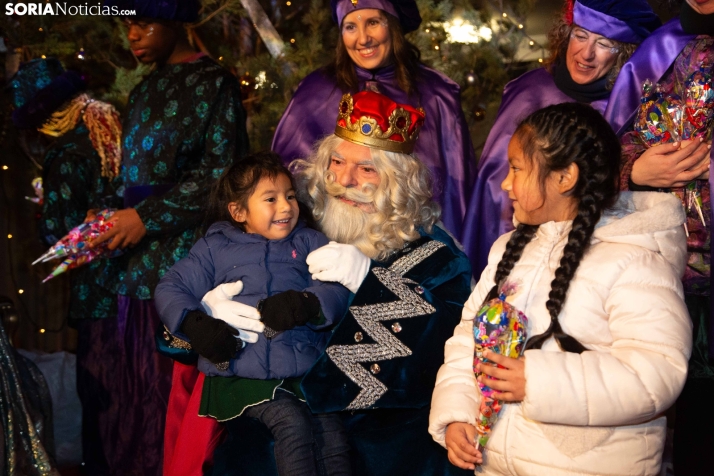 Recepción Reyes Magos Soria