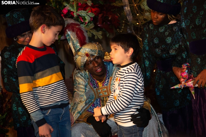 Recepción Reyes Magos Soria