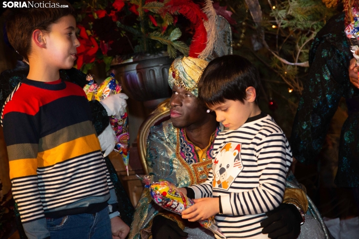 Recepción Reyes Magos Soria
