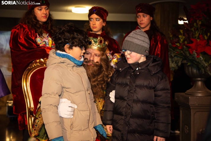 Recepción Reyes Magos Soria