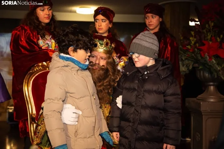 Recepción Reyes Magos Soria