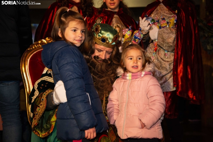 Recepción Reyes Magos Soria