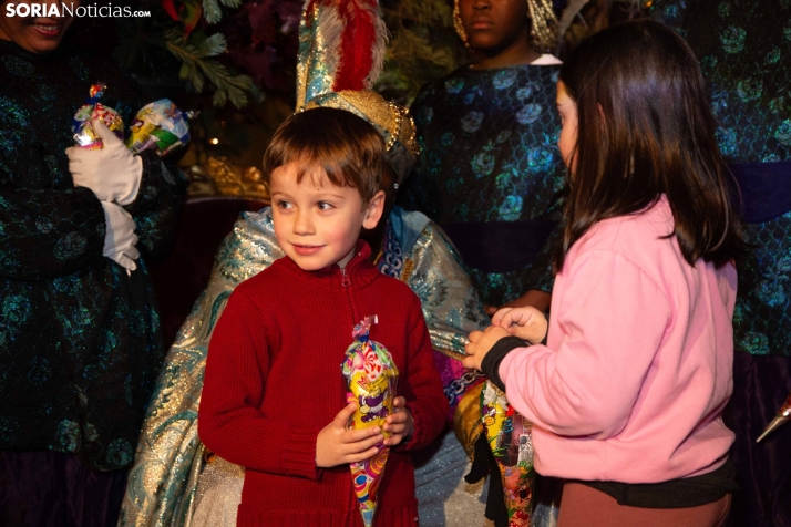 Recepción Reyes Magos Soria