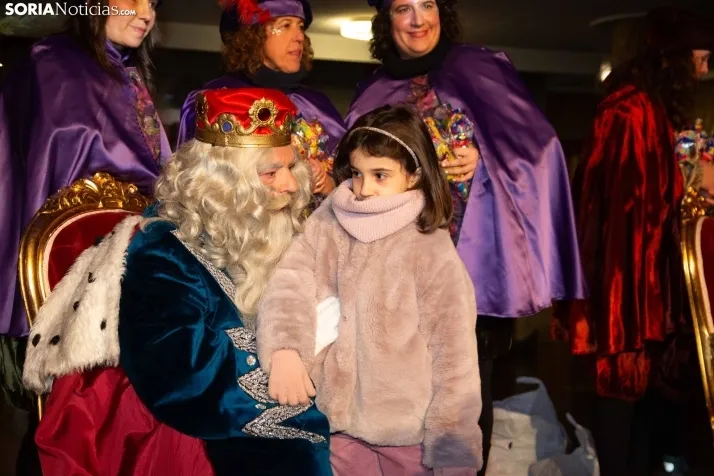 Recepción Reyes Magos Soria