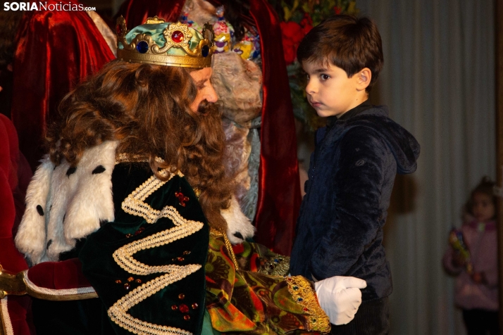 Recepción Reyes Magos Soria