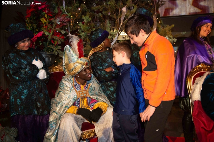 Recepción Reyes Magos Soria