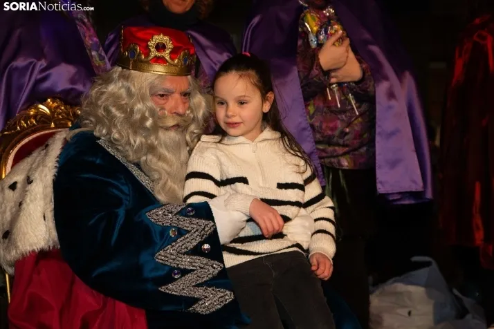 Recepción Reyes Magos Soria