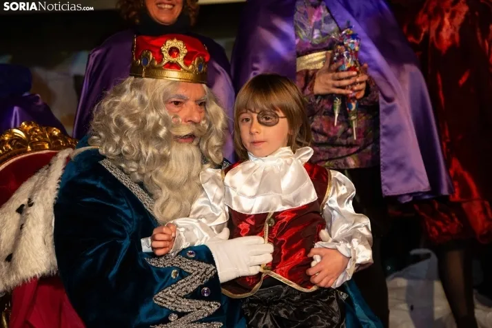 Recepción Reyes Magos Soria