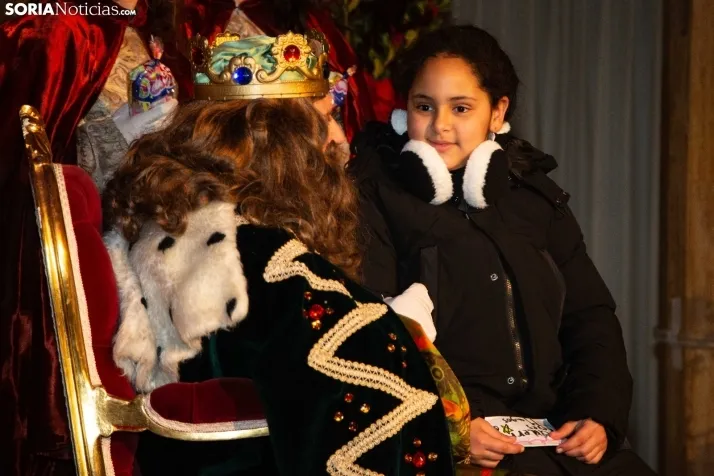 Recepción Reyes Magos Soria