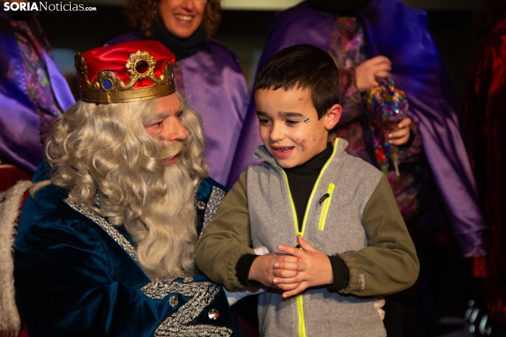 Recepción Reyes Magos Soria