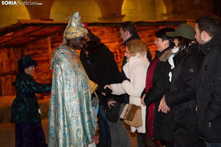 Recepción Reyes Magos Soria