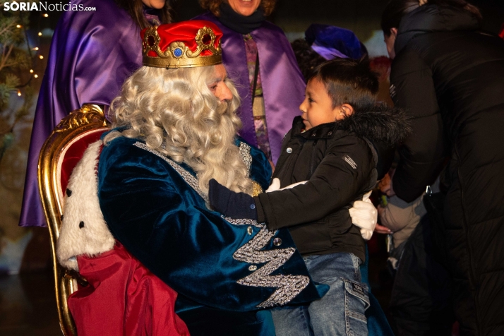 Recepción Reyes Magos Soria