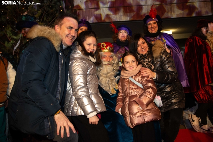 Recepción Reyes Magos Soria