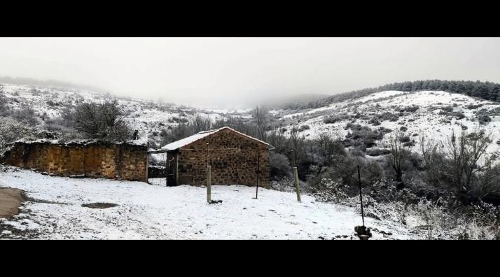Sarnago, en pausa, late bajo la nieve