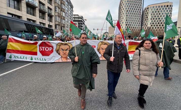 Asaja Soria muy pendiente de las movilizaciones en Bruselas y del posible acuerdo con Mercosur